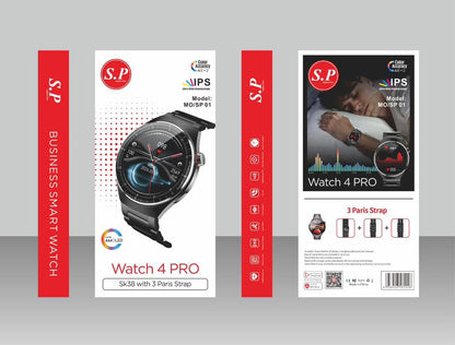 S.P Watch 4 PRO – Élégante &amp; Intelligente