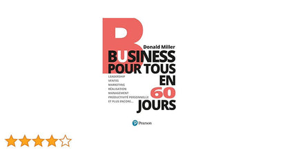 Business pour tous en 60 jours de Donald Miller( livre original en papier)