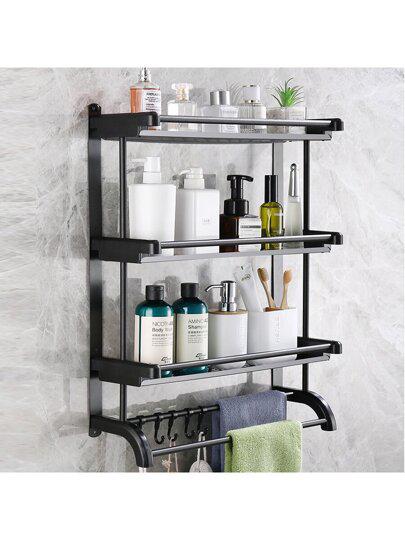 Étagère douche en fer